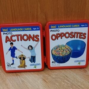 Red Learning Toys Educational Card Set